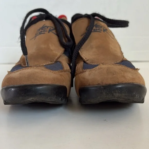 Scott Over the Rock cycling shoes reflective strip heel laces leather covering - Picture 3 of 16